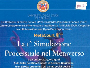 La prima Simulazione Processuale del Metaverso