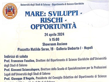 Mare: sviluppi, rischi ed opportunità